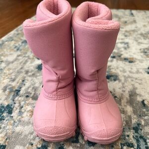 Tundra Toddler Pink Winter Boots
